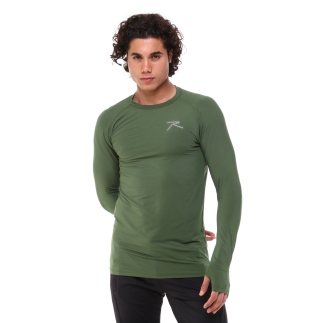 Raru Extra Stretch Baselayer T-Shirt IGNIS Khaki - 3