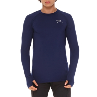 Raru Extra Stretch Baselayer T-Shirt IGNIS Navy Blue - 1