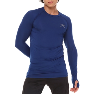 Raru Extra Stretch Baselayer T-Shirt IGNIS Navy Blue - 1