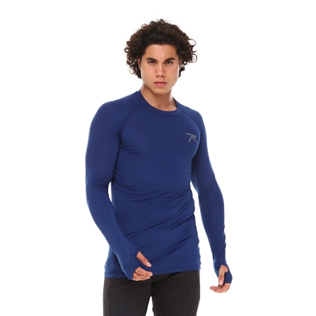 Raru Extra Stretch Baselayer T-Shirt IGNIS Navy Blue - 3