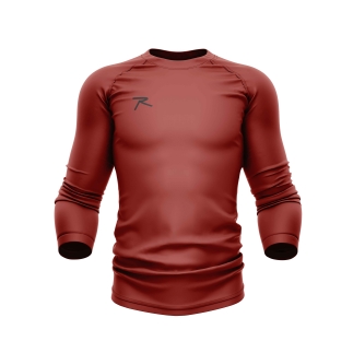 Raru Extra Stretch Baselayer T-Shirt OPTO Burgundy 