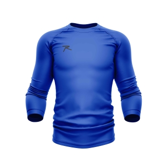 Raru Extra Stretch Baselayer T-Shirt OPTO Saxon Blue - 1