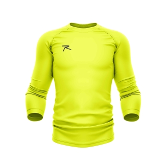 Raru Extra Stretch Baselayer T-Shirt OPTO Yellow - 1