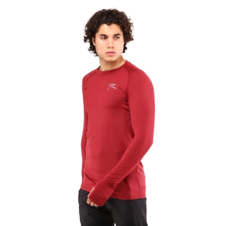 Raru Extra Stretch Baselayer T-Shirt IGNIS BORDO - 2