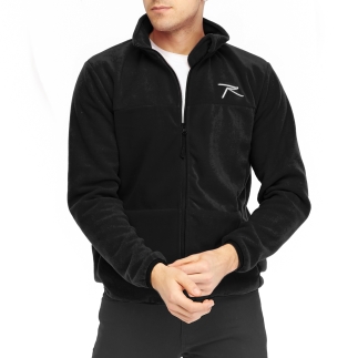 Raru Fleece Jacket VARION Black - RARU