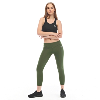 Raru Fleece Leggings GAIA Khaki - 5