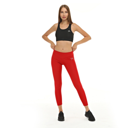 Raru Fleece Leggings GAIA Red - 5