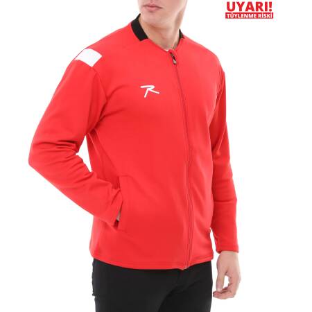 Raru Full-Zip SALVIA Red - 1