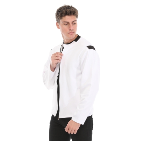 Raru Full-Zip SALVIA White - 3