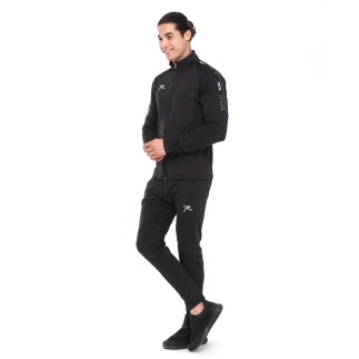 Raru Full-Zip Tracksuit DOCILA Black - RARU (1)