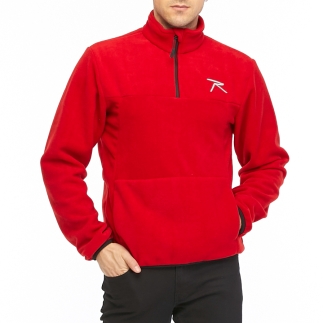 Raru Half-Zip Fleece VAUSTE Red - RARU