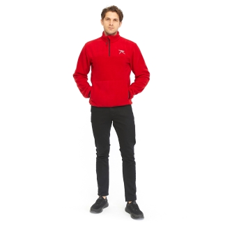 Raru Half-Zip Fleece VAUSTE Red - 4