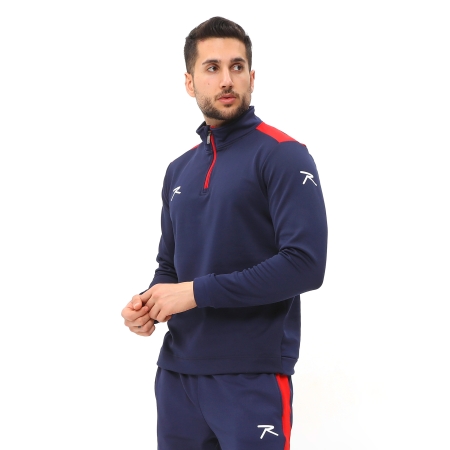 Raru Half-Zip GRANDO Navy Blue - 2