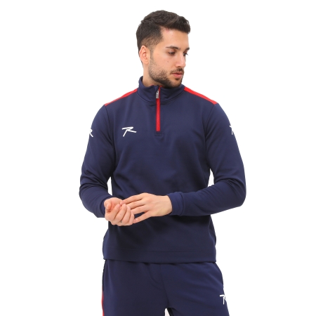 Raru Half-Zip GRANDO Navy Blue - 3