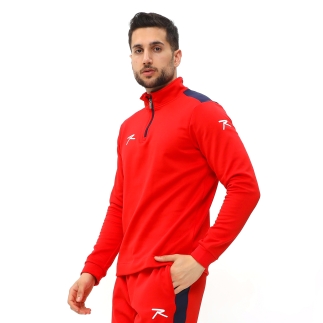 Raru Half-Zip GRANDO Red - 3