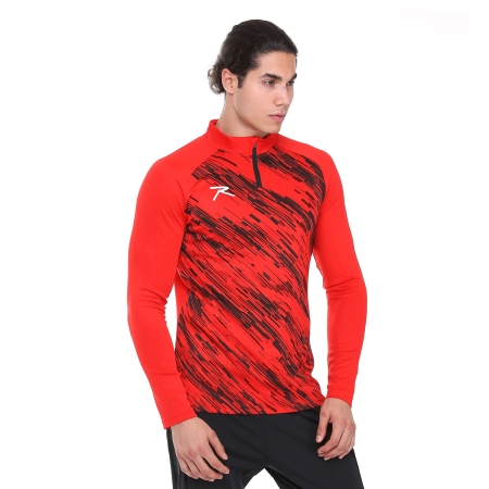 Raru Half-Zip Sweatshirt DIGNUS Red - 2