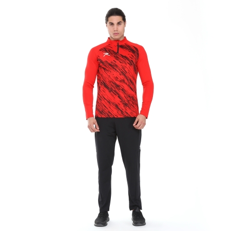 Raru Half-Zip Sweatshirt DIGNUS Red - 4