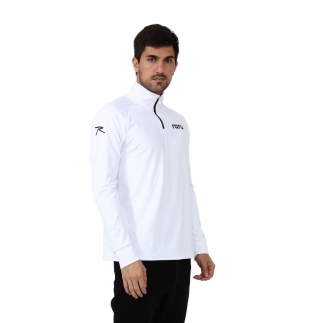 Raru Half-Zip Sweatshirt VITA White - 2