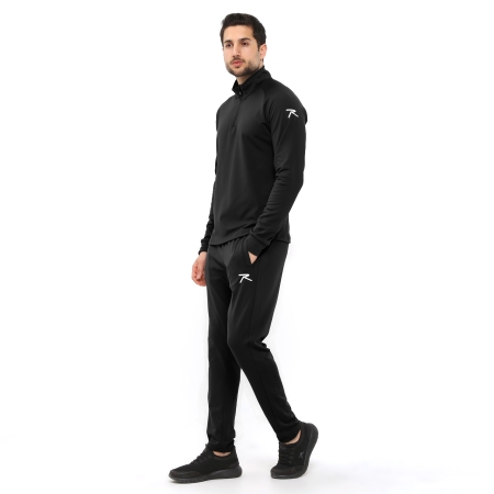 Raru Half-Zip Tracksuit ALTUS Black - 2