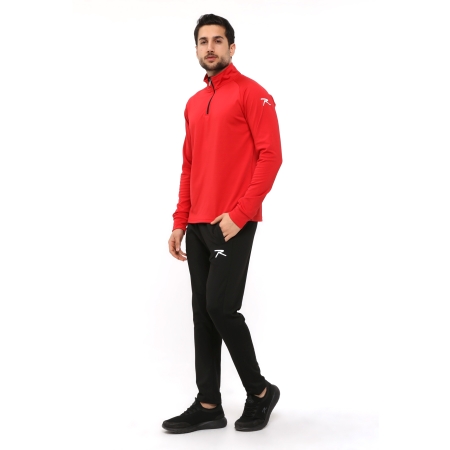 Raru Half-Zip Tracksuit ALTUS Red - 2