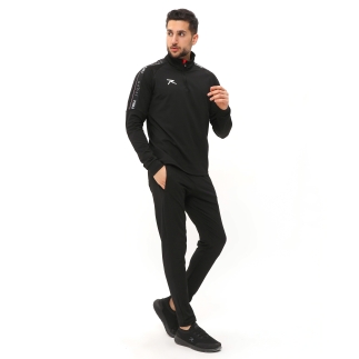 Raru Half-Zip Tracksuit CORPUS Black - 3