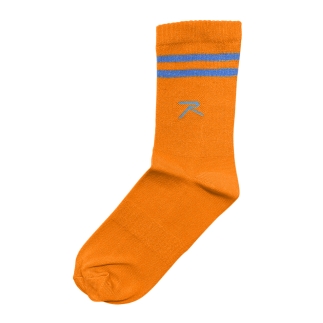 Raru High Quarter Socks Orange 