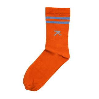 Raru High Quarter Socks Orange - 1