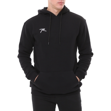 Raru Cotton Basic Hoodie LEPIDUS Black - 1