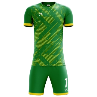 Raru Interlock Jersey Set Green 