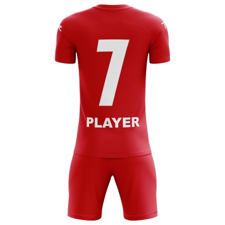 Raru Interlock Jersey Set Red - 2