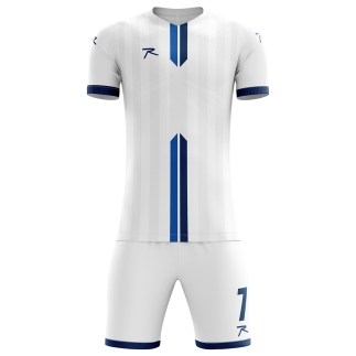 Raru Interlock Jersey Set White 