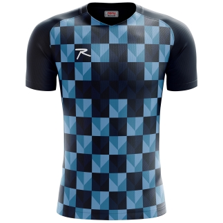 Raru Jersey T-Shirt QUADRUM Blue - 1