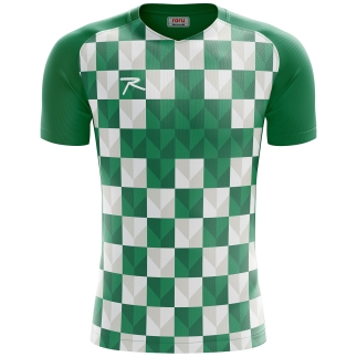 Raru Jersey T-Shirt QUADRUM Green - 1