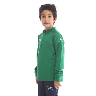 Raru Kid Half-Zip FUGIO Green - 2