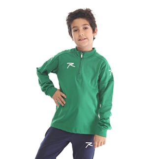 Raru Kid Half-Zip FUGIO Green - 3