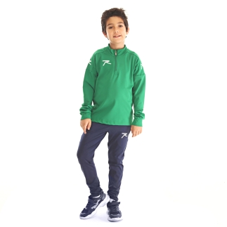 Raru Kid Half-Zip FUGIO Green - 5