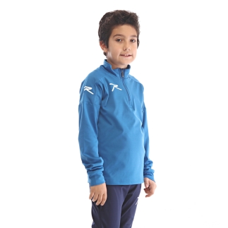 Raru Kid Half-Zip FUGIO Saxon Blue - R.SPQOR (1)