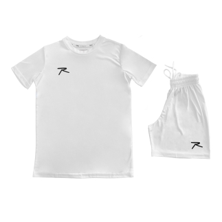 Raru Kid T-Shirt Shorts Set PAULUS White 