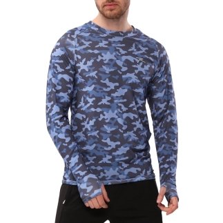 Raru Long-Sleeve T-Shirt EVOCO Blue 