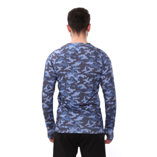 Raru Long-Sleeve T-Shirt EVOCO Blue - 3