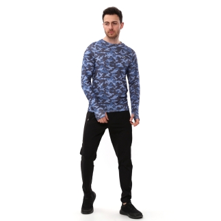 Raru Long-Sleeve T-Shirt EVOCO Blue - 4