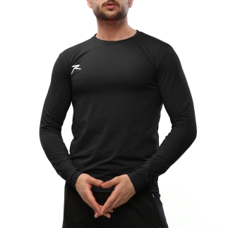 Raru Long-Sleeve T-Shirt LAUS Black - 1