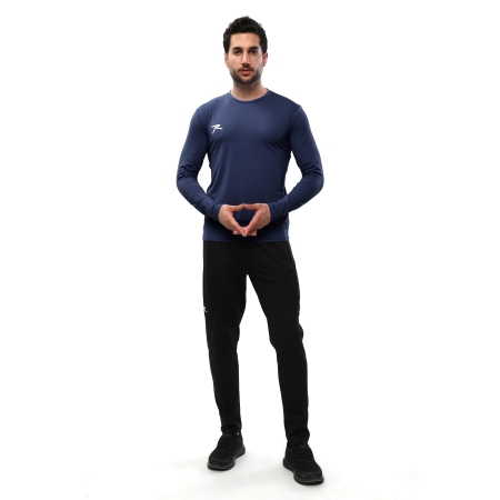 Raru Long-Sleeve T-Shirt LAUS Navy Blue - 4