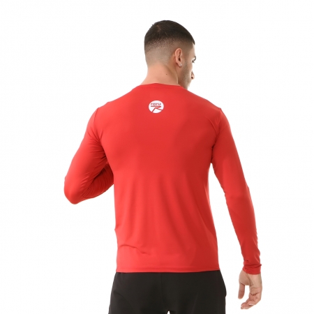 Raru Long-Sleeve T-Shirt VIVUS Red - 4