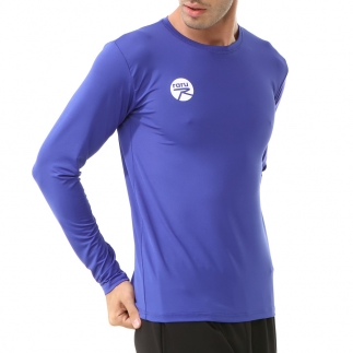 Raru Long-Sleeve T-Shirt VIVUS Saxon Blue 