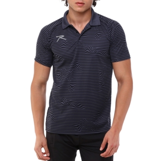 Raru Polo T-Shirt FLUCTUS Anthracite 