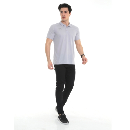 Raru Polo T-Shirt NOX Gray - 4