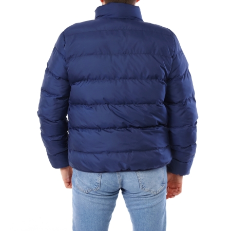 Raru Puffer Jacket MONO Navy Blue - 4