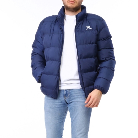 Raru Puffer Jacket MONO Navy Blue - 5