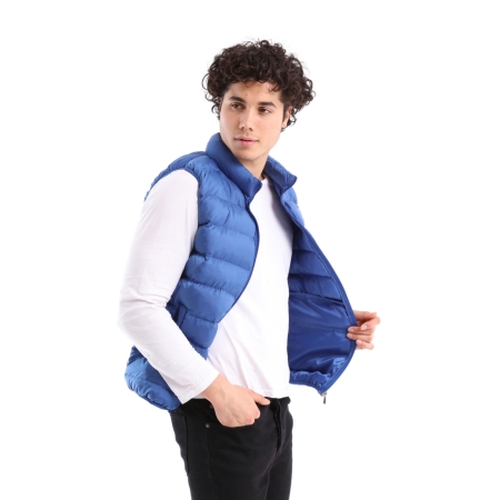 Raru Puffer Vest HEMI Saxon Blue - 3